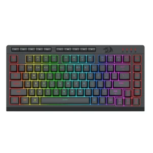 کیبورد با سیم گیمینگ ردراگون مدل CRESCENT K524 RGB